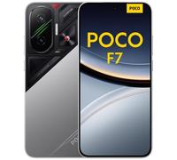 Xiaomi POCO F7 - Smartphone da 12 + 256 GB, fotocamera Sony da 50 MP con OIS, schermo AMOLED da 6,83" 1,5 K a 120 Hz, Snapdragon 8s Gen 4, Hypercharge 90 W, caricatore non incluso, argento (versione