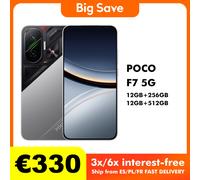 POCO F7 12 GB + 512 GB Black