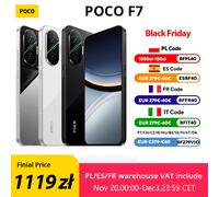 POCO F7 5G 12GB 256GB/512GB NFC Versione UE senza caricabatterie Cellulare intelligente Batteria Snapdragon 8S Gen 4 6500mAh