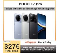 POCO F7 Pro 5G NFC in tutto il mondo ® 8 Display AMOLED 3 generazione 120 Hz 2K 90 W