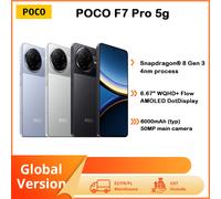 POCO F7 Pro 5G NFC per il Mercato Globale ® Display AMOLED di 3a Generazione da 8,3 Pollici, 120 Hz, 2K, 90W