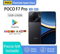 POCO F7 Pro 5G NFC, Snapdragon® 8 Gen 3,6.67", 120 Hz, Fotocamera da 50 MP, Batteria da 6000 mAh, Caricabatterie non incluso Sylver
