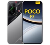 POCO F7 Smartphone, 12+256GB, Argento, Snapdragon® 8s Gen 4 Flagship, Batteria 6500mAh, Fotocamera Sony da 50MP con OIS, Display AMOLED 6.83" 1.5K 120Hz (Adattatore di alimentazione non incluso)