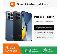 POCO F8 Ultra Smartphone Snapdragon 8 Elite Gen 5 6500mAh 6.9"120Hz POCO Hyper RGB Display AMOLED Supporta NFC