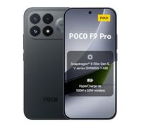 POCO F9 Pro, Smartphone 12+512GB, Nero, Batteria 6330mAh, HyperCharge 100W | Snapdragon® 8 Elite Gen 5 V Series, VisionBoost D8, Display AMOLED Ultra-luminoso da 6,59" a 185Hz, Fotocamera OIS AI 200MP