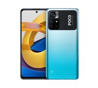 POCO M4 Pro - Smartphone 5G, 4GB RAM 64GB ROM, 6nm MediaTek Dimensity 810, 90Hz 6.6'' FHD+ Dot Display, 64MP AI Quad Camera, 5000 mAh, 33W Pro fast charging, MIUI 12.5 per POCO, Android 11 - Blu