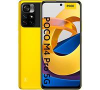 POCO M4 Pro - Smartphone 5G, 6GB RAM 128GB ROM, 6nm MediaTek Dimensity 810, 90Hz 6.6'' FHD+ Dot Display, 64MP AI Quad Camera, 5000 mAh, 33W Pro fast charging, MIUI 12.5 per POCO, Android 11- Giallo