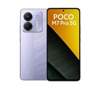Xiaomi POCO M7 Pro 5G smartphone, 12+256GB, viola, fotocamera principale da 50MP con OIS, batteria da 5110 mAh (tipi) con 45 W HyperCarge, IP64, funzioni AI (senza caricabatterie incluso)