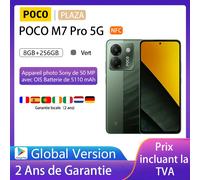 POCO M7 Pro 5G, NFC, Smartphone, Dimensity 7025-Ultra, octa-core, 120 Hz, Fotocamera 50 MP, IP64 Black