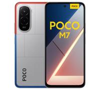 POCO M7, Smartphone 6+128GB, Display FHD+ da 6,9" 144Hz, Snapdragon 685, Doppia fotocamera AI da 50MP, Batteria da 7000mAh, Garanzia di 2 anni, Argento, Caricabatterie non incluso