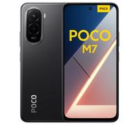 POCO M7, Smartphone 8+256GB, Display FHD+ da 6,9" 144Hz, Snapdragon 685, Doppia fotocamera AI da 50MP, Batteria da 7000mAh, Garanzia di 2 anni, Nero, Caricabatterie non incluso