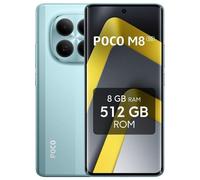 POCO M8 5G 8GB 512GB 6.77" AMOLED 120Hz 5G Dual SIM Batteria 5520mAh 45W IP65 Android 14 Verde