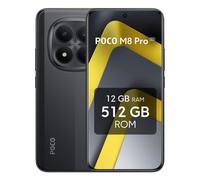 POCO M8 Pro 12GB 512GB 6.83" AMOLED 5G Dual SIM Batteria 6500mAh 100W IP68 HyperOS 2 Nero