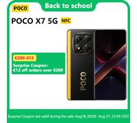 POCO X7 5G,NFC,Smartphone,Dimensity 7300-Ultra, Display AMOLED 1.5K 120Hz, fotocamera da 50mp, resistenza alla polvere e all'acqua IP68,Caricabatterie non incluso Black