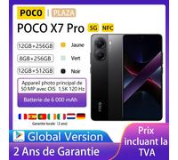 Xiaomi POCO X7 Pro 5G 16,9 cm (6.67") Doppia SIM 12 GB 256 GB 6000 mAh Nero, Giallo