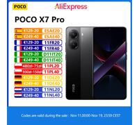 POCO X7 Pro 16,9 cm (6.67") Doppia SIM 5G 8 GB 256 GB 6000 mAh Nero