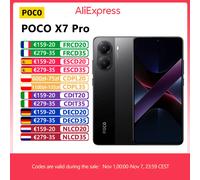 POCO X7 Pro 5G, NFC, Dimensity 8400-Ultra, fotocamera da 50 MP, schermo CrystalRes AMOLED 1.5K 120 Hz, Non include il caricatore