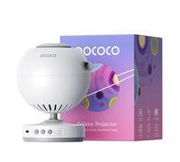 POCOCO Proiettore Stelle, Hd Star Projector Ricaricabile, 5K HD Dischi