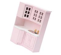 Pocoiau 1/12 Dollhouses Kitchen Cabinet Mobili In Miniatura Con Disegni Moderni Lavello Per Il Mestiere Progetto Modello Decorazione Mobili Da Cucina in
