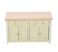 Pocoiau 1/12 Miniature Dollhouses Storage Cabinet Modello Mobili Per Decorazione E Scena Creativa Display Governo di Immagazzinaggio