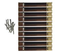 Pocoiau 10 Pratico Telaio In Metallo Chiusura A Molla Accessori Per Bocche Schegge Per Borse E Progetti Artigianato Borsa In Bronzo Hardware