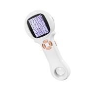 Pocoiau 500X Microscope USB Recharging Magnifier with Built in LED Light Educational Magnification Tool for Kid Learning Kids Microscope