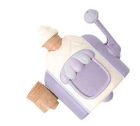 Pocoiau Bagno per Bambini Intrattenimento Gelato Bubble Maker Permanente in polistirolo Maniglia Facile da premere per Giocattolo del Festival Time Fun