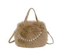 Pocoiau Bellissime borse in peluche per le donne Pochette a tracolla Borsa a tracolla alla Borse sotto le ascelle Borse a tracolla Borse regalo per le donne