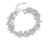 Pocoiau Bracciale Con Ciondoli D'amore Contemporaneo Gioielli Leggeri In Acciaio Inossidabile Regalo Per La Fidanzata O Migliore Versatile Braccialetto A Cuore Da Indossare Ogni Giorno