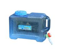 Pocoiau Brocca di stoccaggio dell'acqua del PC con maniglia ergonomica Ruotare il rubinetto per il campeggio del cortile e la preparazione di emergenze Cask dell'acqua del PC di grado alimentare