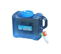 Pocoiau Brocca di stoccaggio dell'acqua del PC con maniglia ergonomica Ruotare il rubinetto per il campeggio del cortile e la preparazione di emergenze Cask dell'acqua del PC di grado alimentare