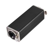 Pocoiau Collegamento difeso con bloccaggio a Clip per Montaggio a Pannello RJ45 in Miscela Alluminio per prolunga Cavo Ethernet CAT5 / 5e / 6