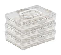 Pocoiau Confezione da 1 Contenitore per la conservazione 24 ovociti Che evidenzia Profonde Guarnizione in Silicone e Chiusure a Rottura Maggiore Sicurezza ' innovazione Durante per