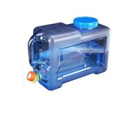 Pocoiau Contenitore per Acqua da Campeggio Contenitore Trasparente in Plastica Secchio da Esterno Grosso Calibro con Serbatoi Stoccaggio del Rubinetto Serbatoi Stoccaggio Acqua in Plastica
