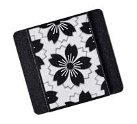 Pocoiau Cover protettiva per slitta a contatto caldo per fotocamera DSLR con motivo floreale durevole coperture in metallo per uso quotidiano