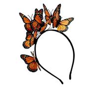 Pocoiau Elegante Fascia Per Farfalla Accessorio Accesso A Clip Capelli Donne E Ragazze Halloween Cosplay Wedding Affinatrice Banda Capelli