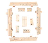 Pocoiau Game Travel Toy Board Board Game Con 106 Tessere 4 Giocando A Rack Rack Multiplayer Giochi Educativi Giocattolo