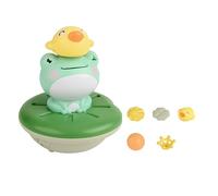 Pocoiau Giocattolo A Ventaglio per L'acqua Sicuro per I Bambini Design Ricaricabile Colori Vivaci Incoraggiano Caldo Creativo Gioca A Un Adorabile Giocattolo da Bagno A Forma Raganella