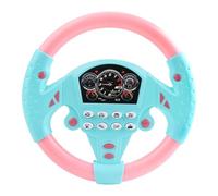 Pocoiau Giocattolo Interattivo per Volante Bambini con Esperienza Guida Realistica E Suono Simulazione Musicale Volante Musicale Divertente sul Sedile Posteriore