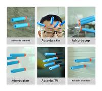 Pocoiau Giocattolo Sicuro per Freccette in Schiuma con Ventose Adesive Apprendimento dei Colori E attività Famiglie All'aperto Bambini 4+ Gioco Freccette A Ventosa Morbida Giochi All'aperto