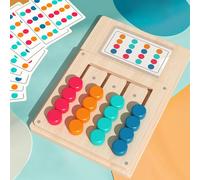 Pocoiau Gioco Puzzle Educativo Scacchi A Colori per L'apprendimento Precoce E Lo Sviluppo Abilità Cognitive. Gioco da Tavolo Adatto Ai Viaggi