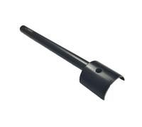 Pocoiau Half-Round Cutter Puncher Leather Half-Round Cutter Punching Tool Craft Working Tool for Belt Wallet Bag Leatherworking Supplies