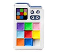 Pocoiau Interactive Electric Slide Puzzle Game Toy with Timed Challenge Educational Hand Eye Coordination for Family Fun Educational Puzzle Game