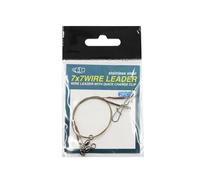 Pocoiau Lenza da pesca invisibile in acciaio flessibile resistente alla corrosione, design per pesca alla trota, salmone, in acciaio inox