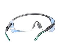 Pocoiau Occhiali protettivi sicurezza Occhiali per saldatura Occhiali trasparenti con montatura regolabile Resistenti agli urti per ciclismo Sci Corsa Occhiali protettivi regolabili