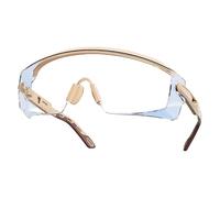 Pocoiau Occhiali protettivi sicurezza Occhiali per saldatura Occhiali trasparenti con montatura regolabile Resistenti agli urti per ciclismo Sci Corsa Occhiali protettivi regolabili