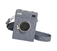 Pocoiau Organized Camera Shoulder Bag Retro Styles Shell Shape Crossbody Bag with Adjustable Strap for Daily Essential Camera Bag