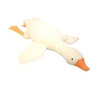 Pocoiau Plush Geese Stuffed Pillow for Living Room Decoration with Washable Removable Cover Bed Sleep Doll for Adult And Kids PP Cotton Filled Stuffed Pillow
