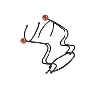 Pocoiau Porta Bottiglie Vino Singolo Counterop Decorazione Ferro Arte Iron Desktops Organizzatori A Portata Unici Rack per Durata Ferro per Arte Umana Porta Bottiglie Umane