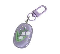 Pocoiau Portachiavi A Forma Ovale Artistico Accessorio Realizzato In Resina Compagno Stile Versatile Perfetto Per Regalare Amori Fascino Stagionale Portachiavi Floreale Primaverile Estivo